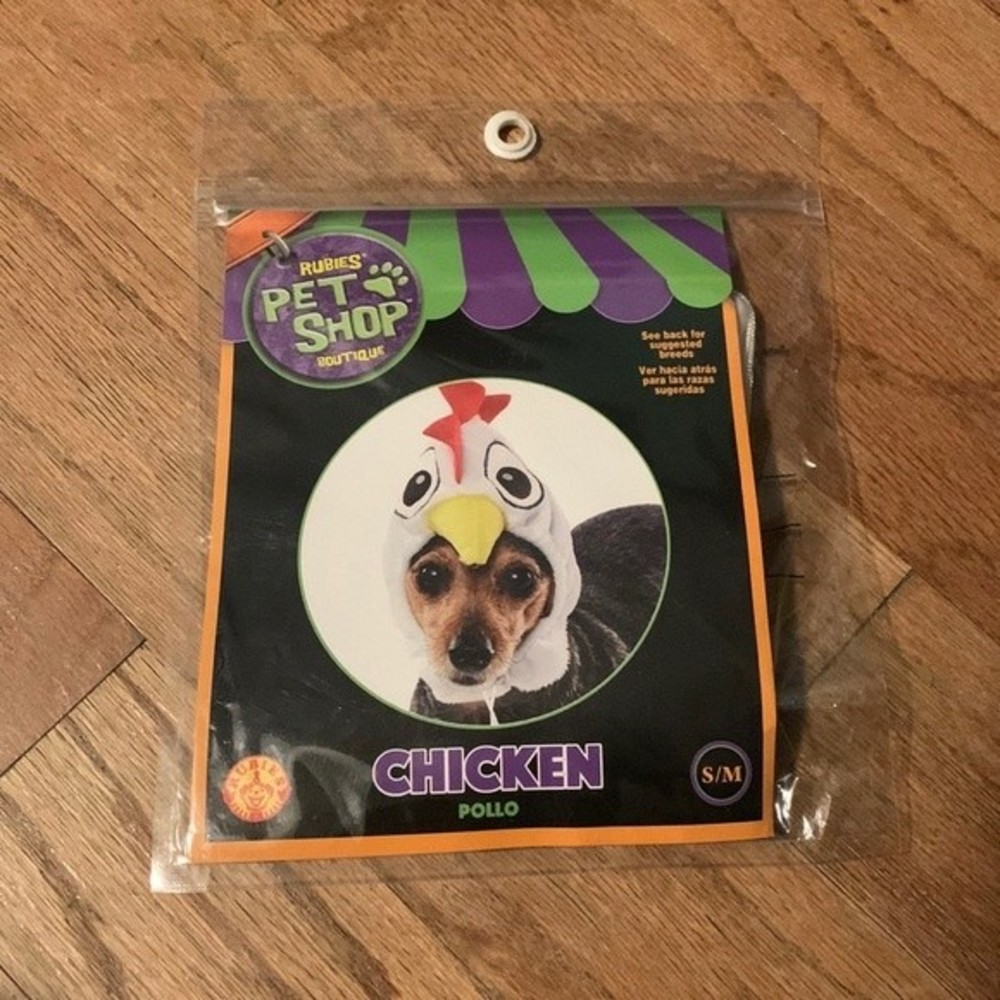 Rubies‎ Pet Shop Boutique Dog Costume Chicken Size S/M